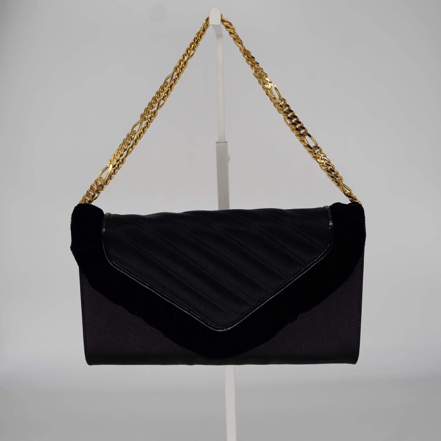 Valentino Garavani Rare Vintage Silk Crossbody Handbag