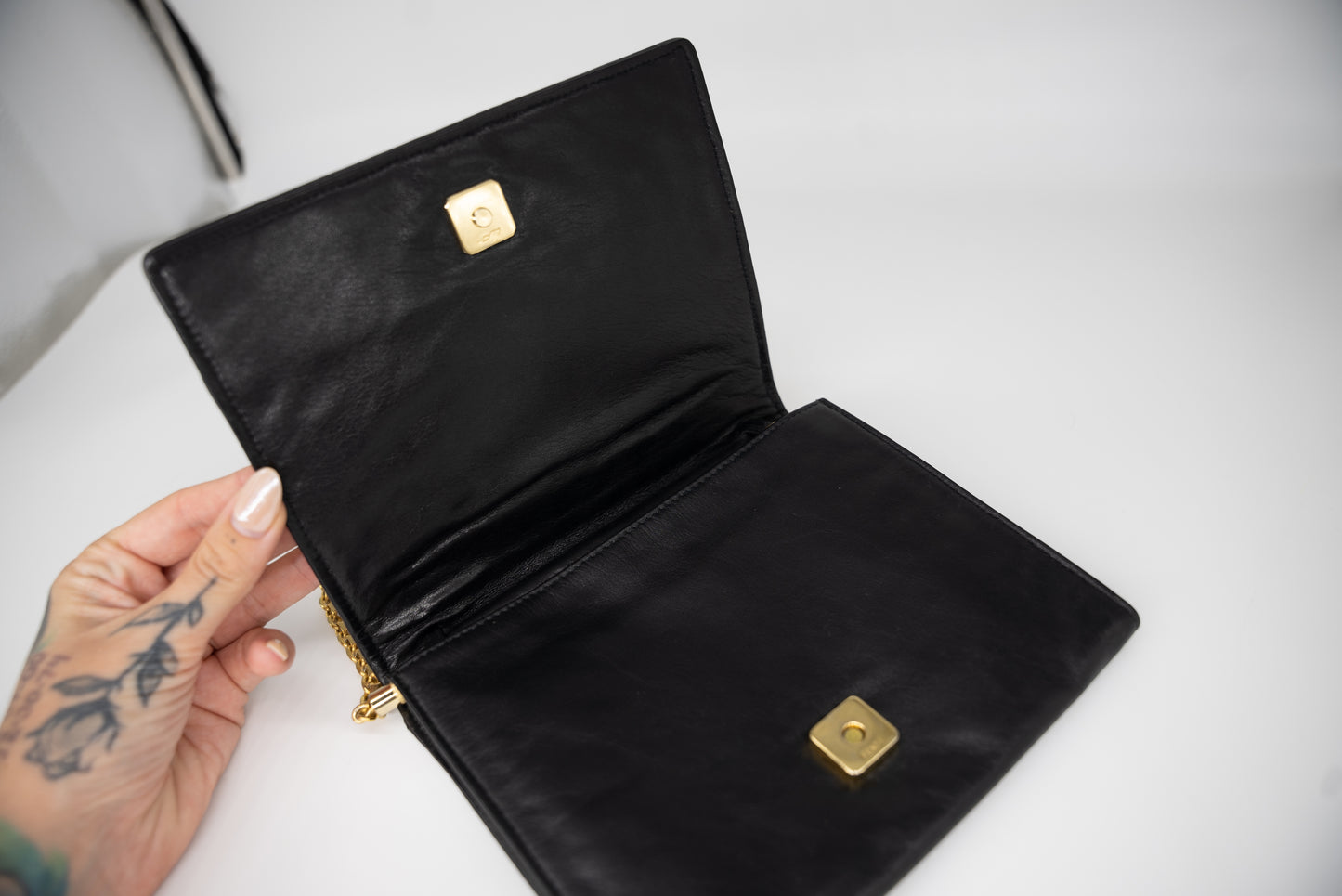 Fendi Colorful Rare Envelope Flap Shoulder Bag 1980's