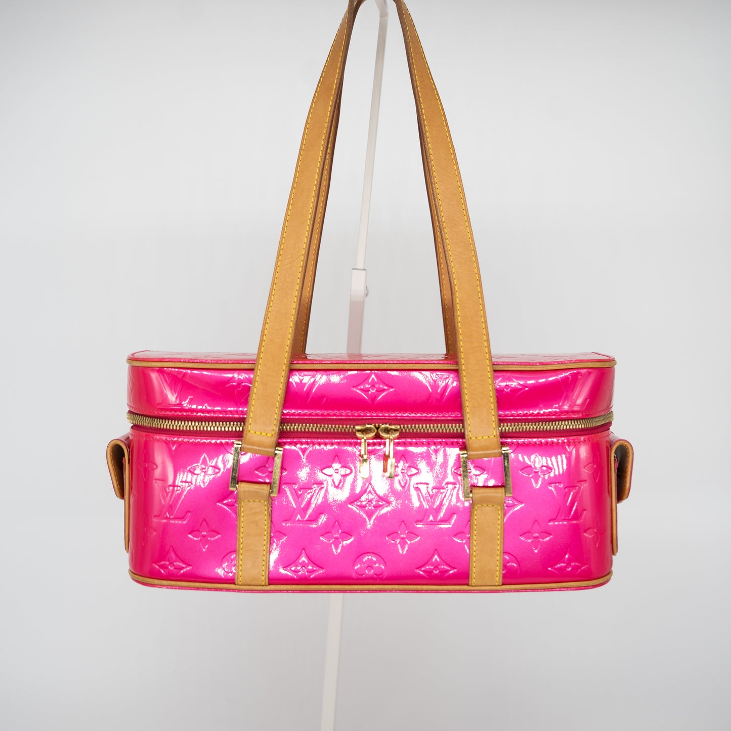 Louis Vuitton 2003 Horizontal Sullivan Vernis Hot Pink