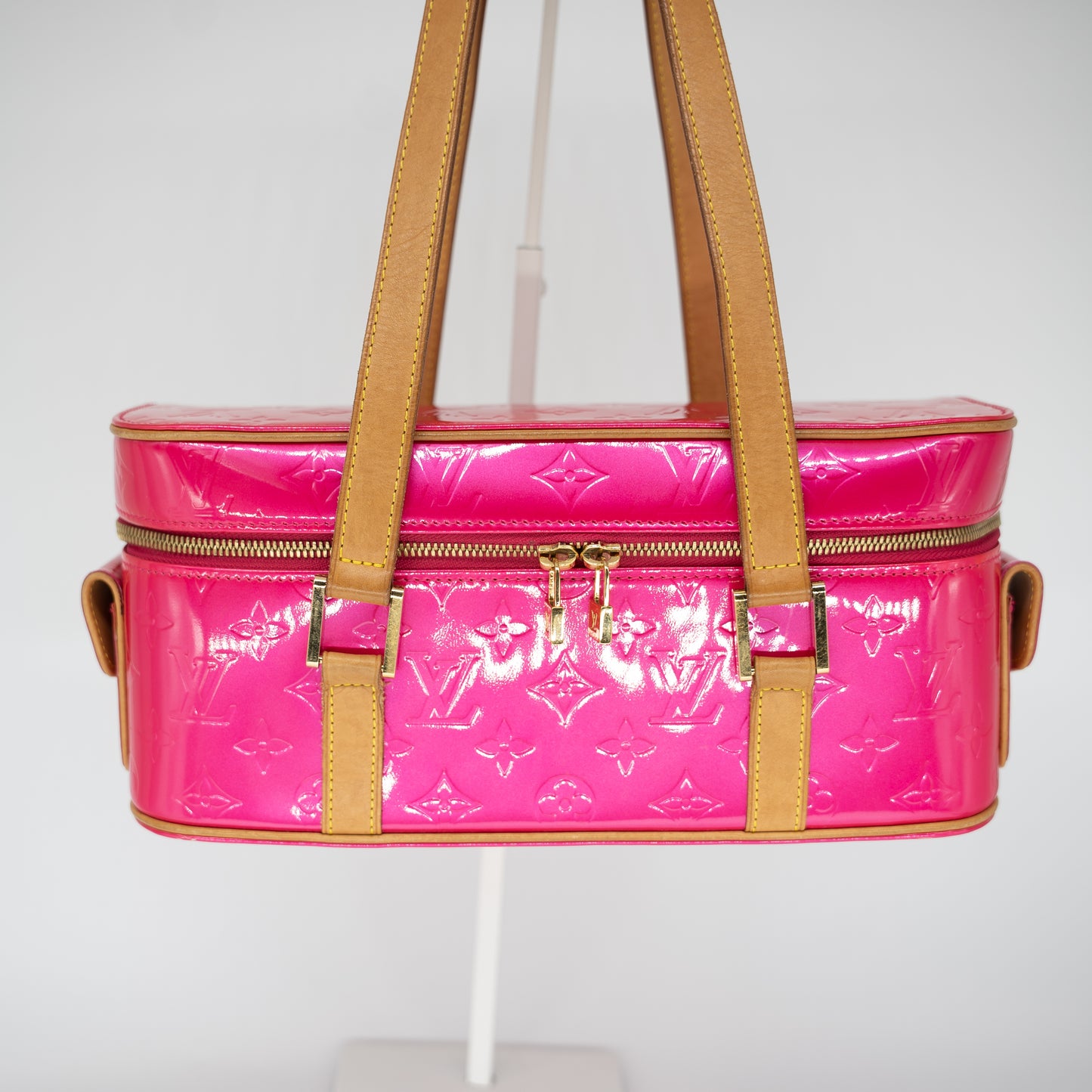 Louis Vuitton 2003 Horizontal Sullivan Vernis Hot Pink