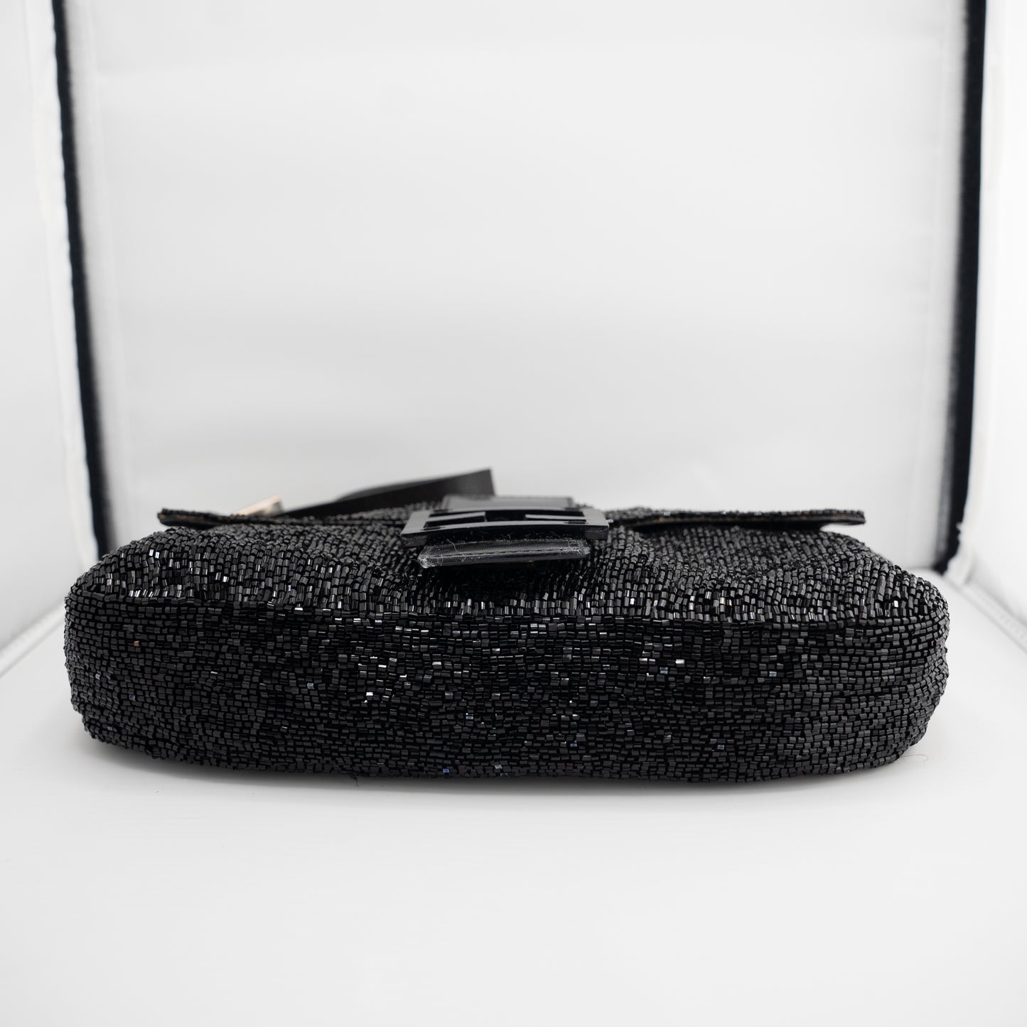 Fendi Baguette Vintage Black Beaded