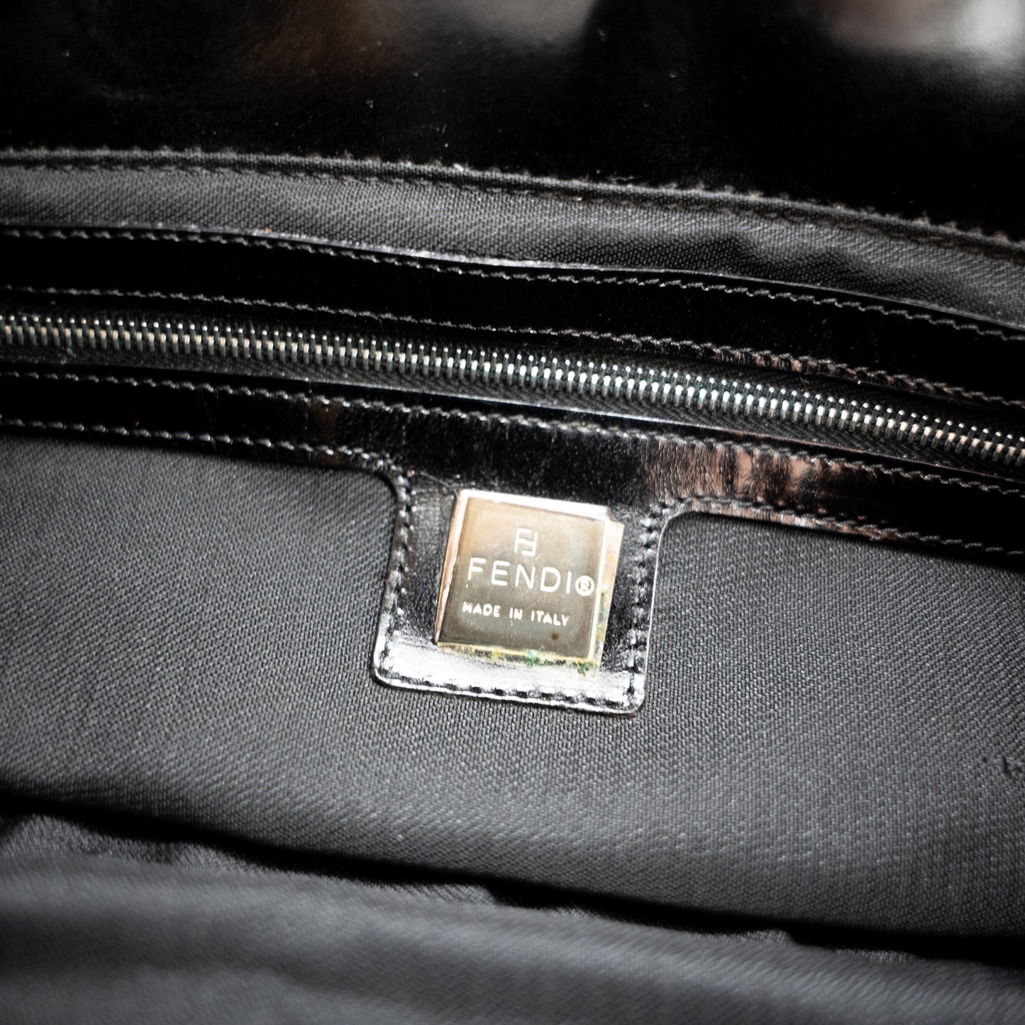 Fendi Baguette Vintage Black Beaded