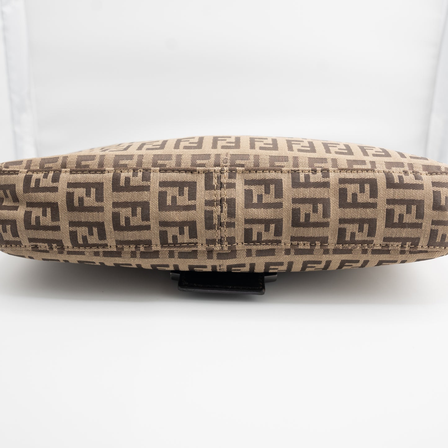 Fendi Canvas Monogram Baguette