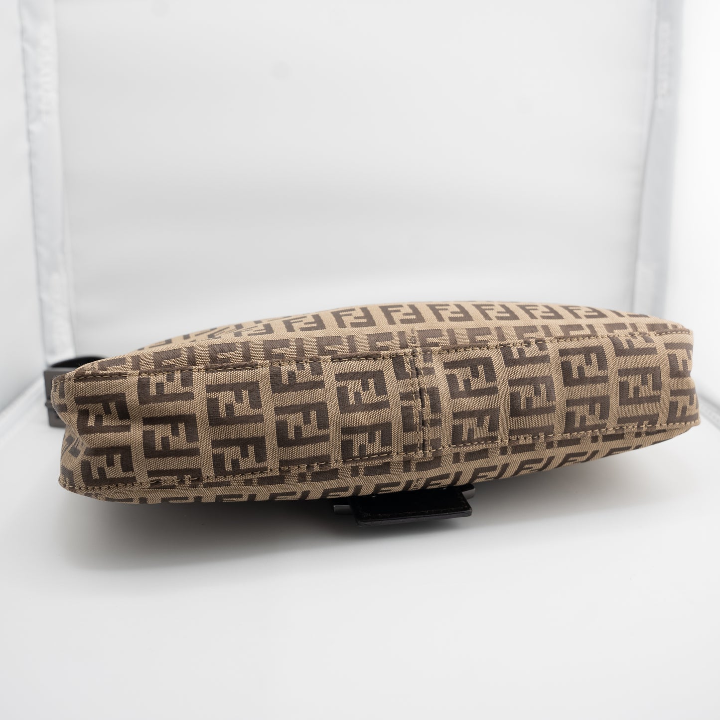 Fendi Canvas Monogram Baguette