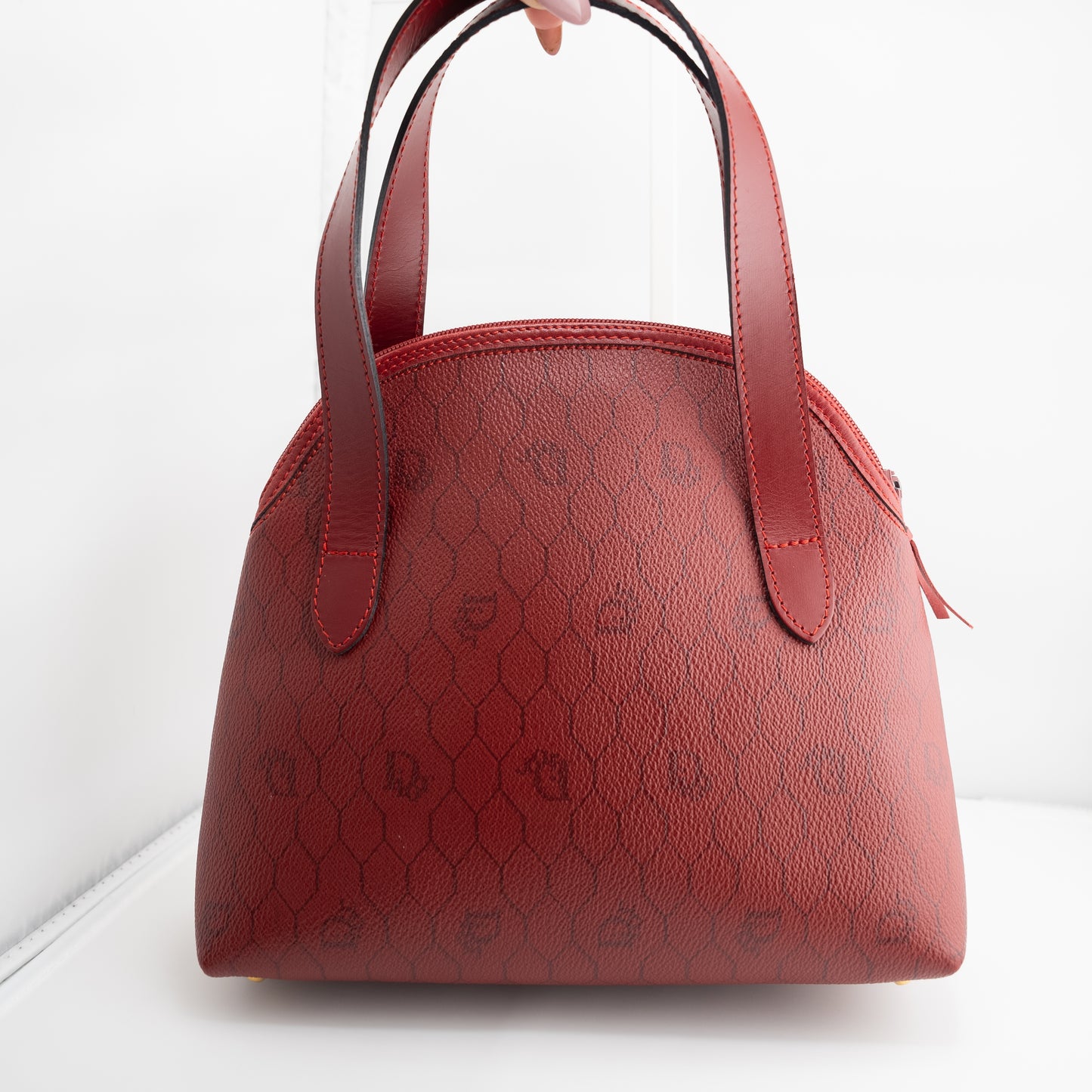 Christian Dior Vintage Red Mini Handbag