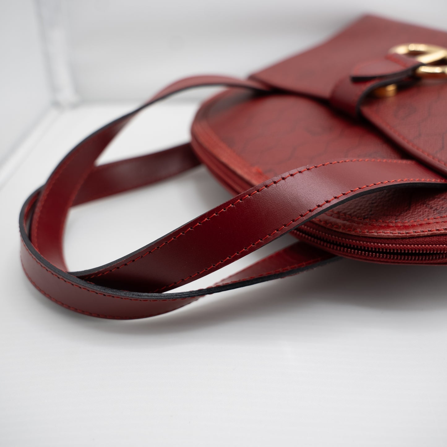 Christian Dior Vintage Red Mini Handbag