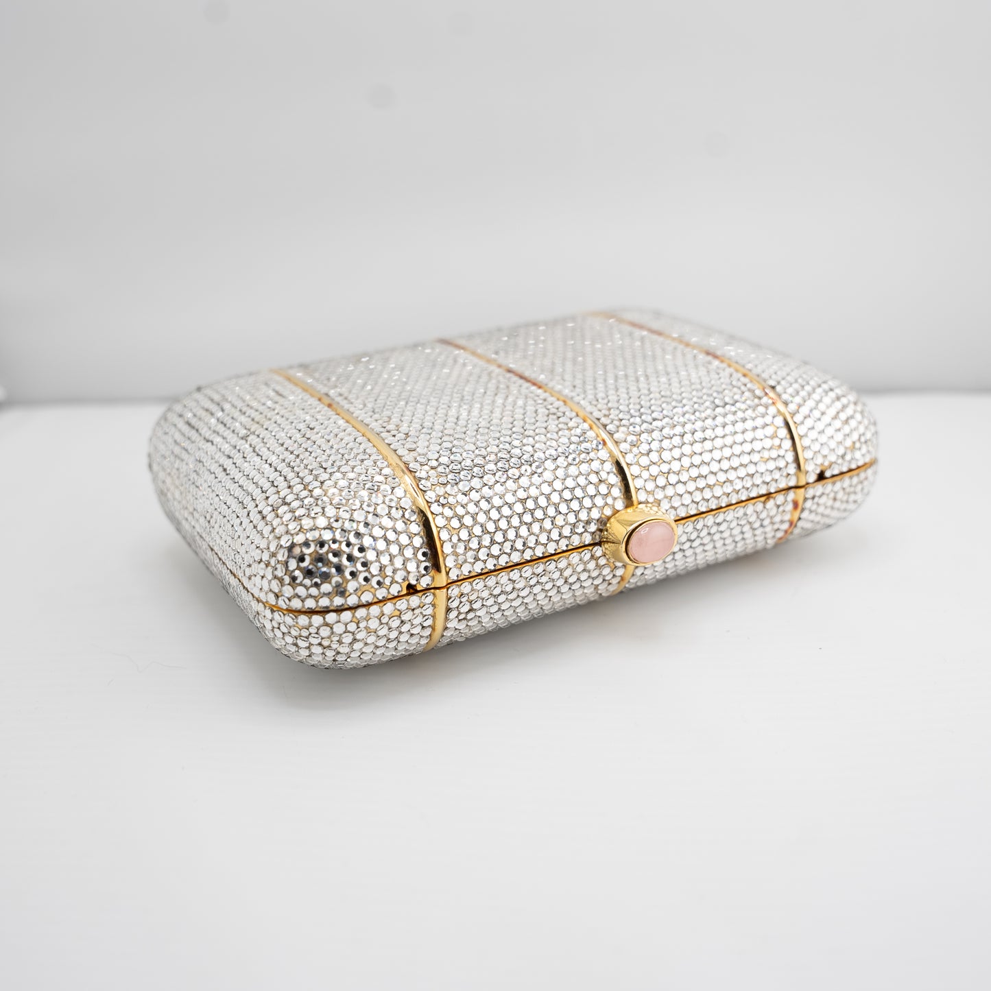 Judith Leiber Vintage Crystal Clutch Evening Bag