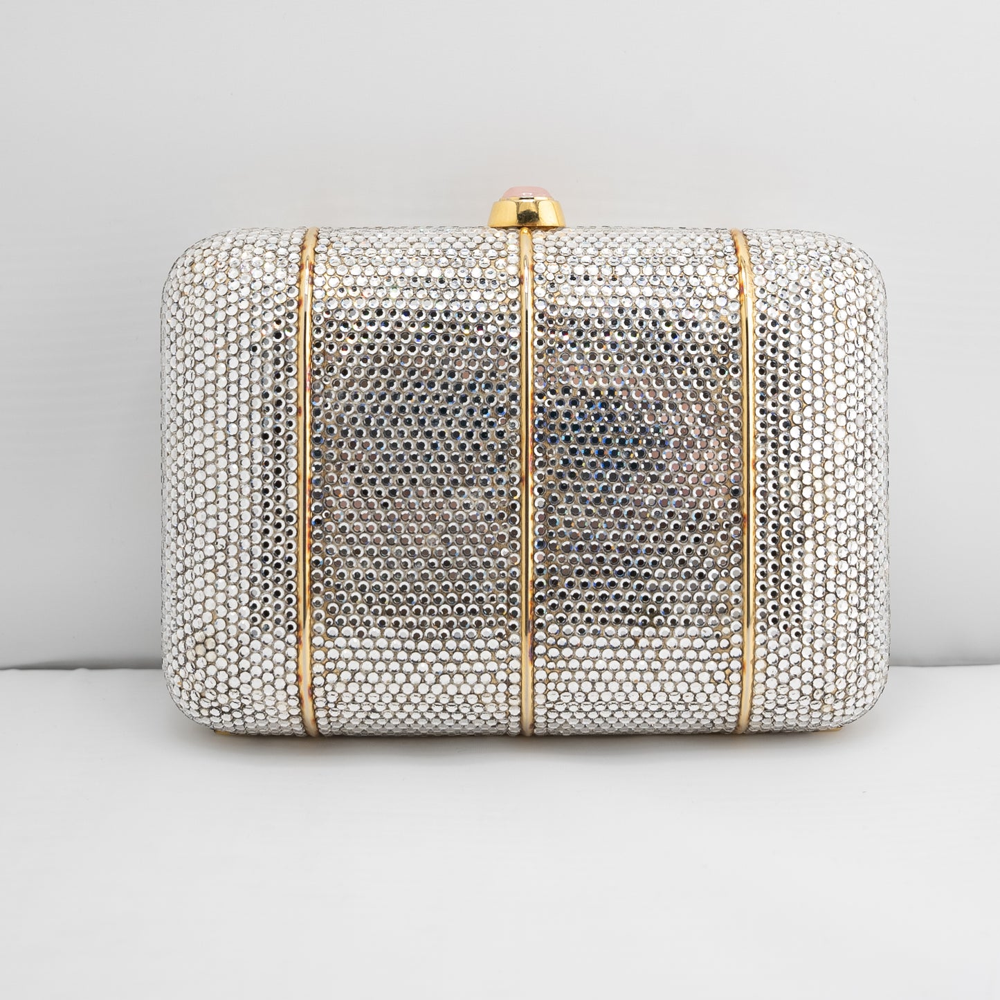 Judith Leiber Vintage Crystal Clutch Evening Bag