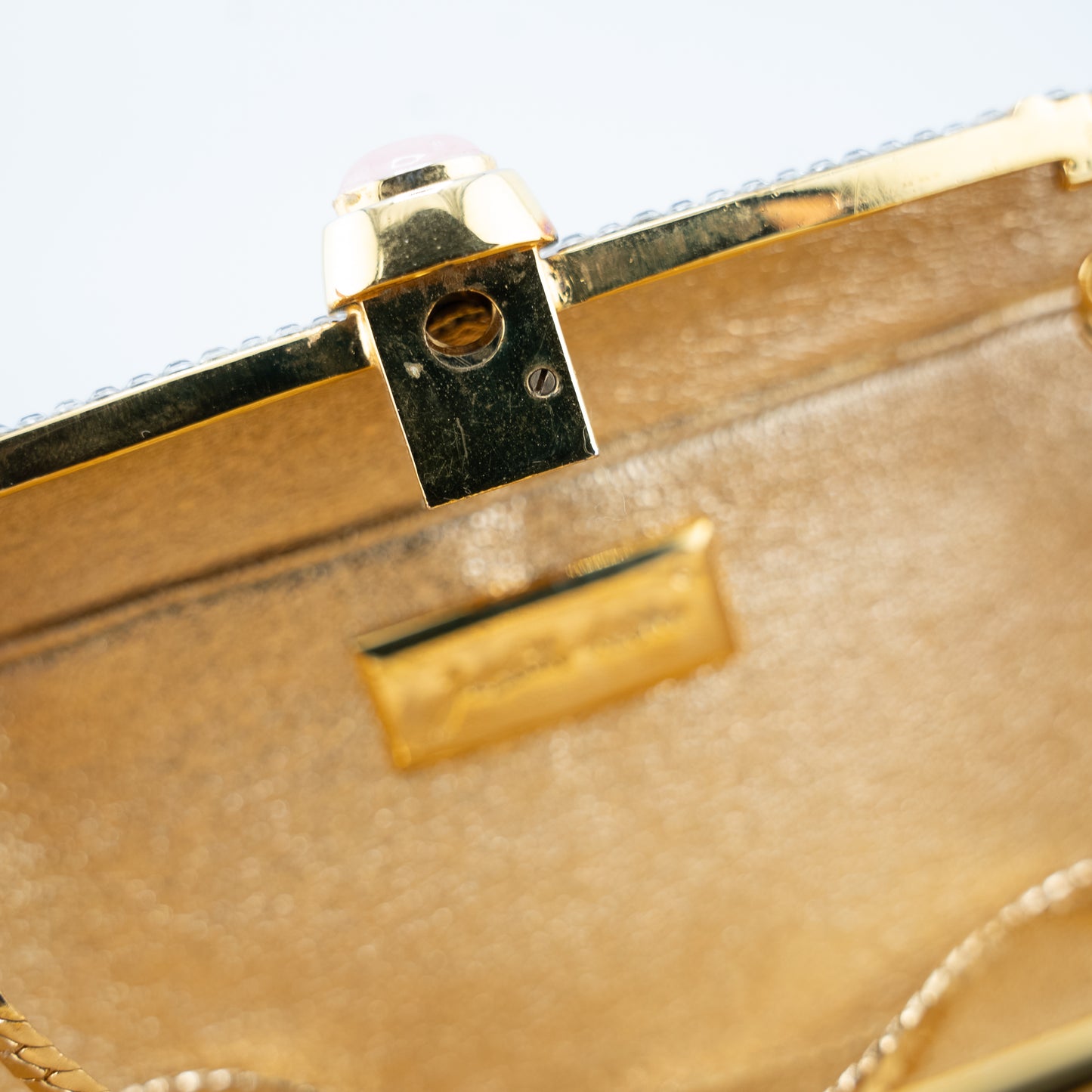 Judith Leiber Vintage Crystal Clutch Evening Bag