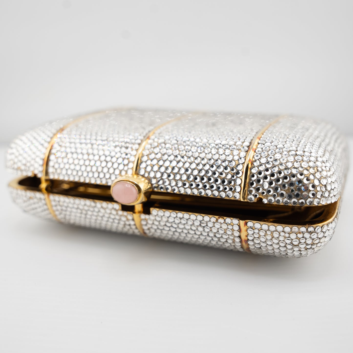 Judith Leiber Vintage Crystal Clutch Evening Bag