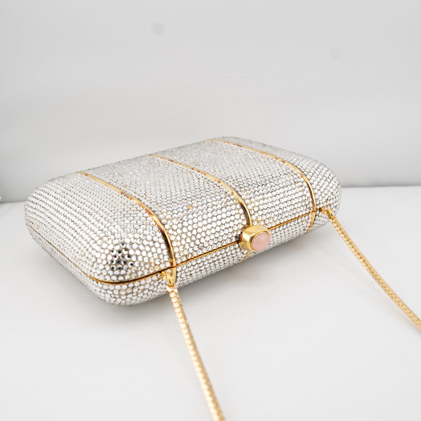 Judith Leiber Vintage Crystal Clutch Evening Bag