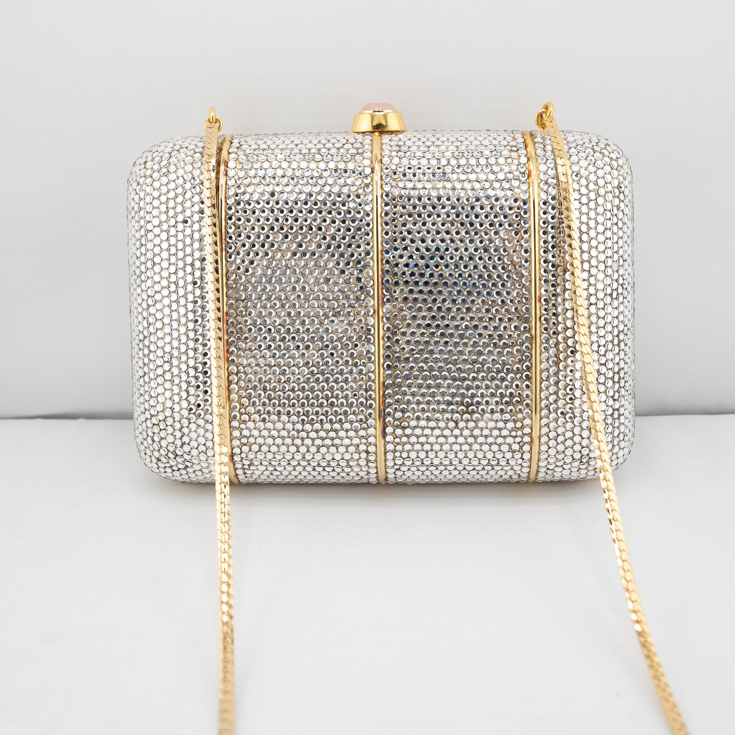 Judith Leiber Vintage Crystal Clutch Evening Bag
