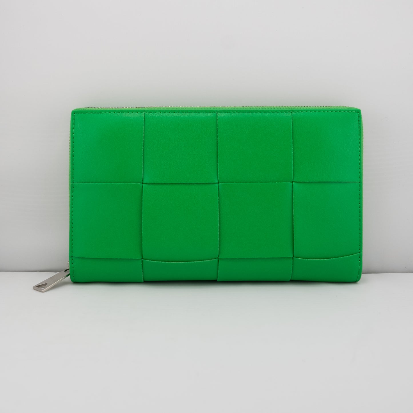 Bottega Veneta Interratio Long Wallet NWT Parakeet