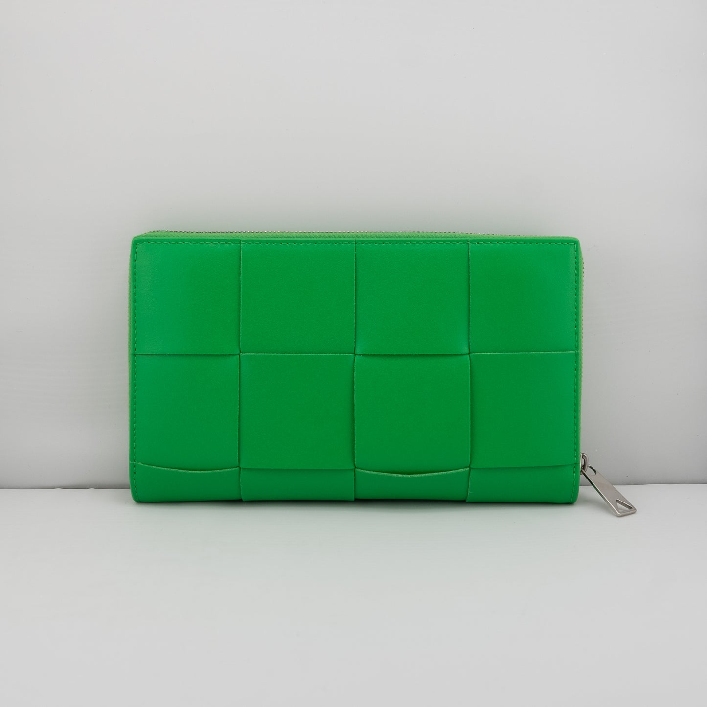 Bottega Veneta Interratio Long Wallet NWT Parakeet