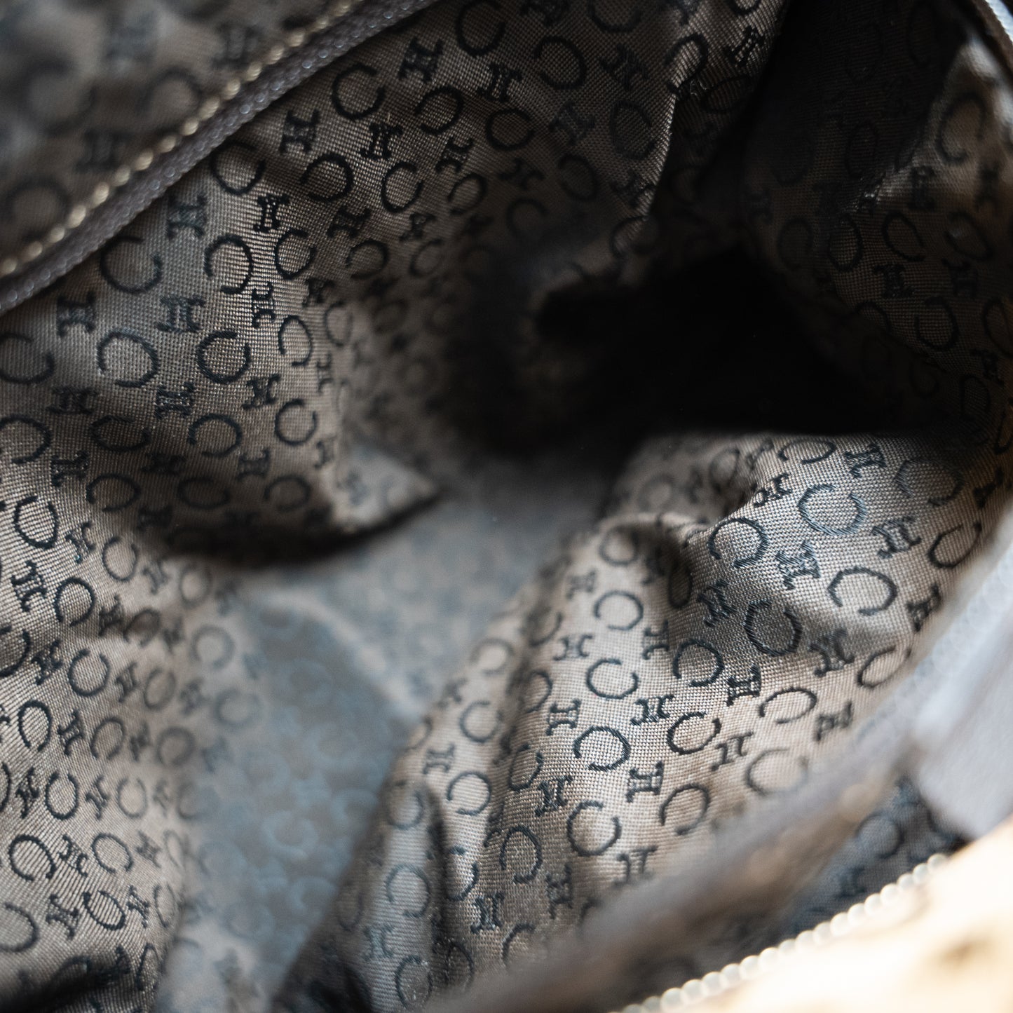 Celine Ponyhair Harako Logo Shoulder Bag Vintage Macadam