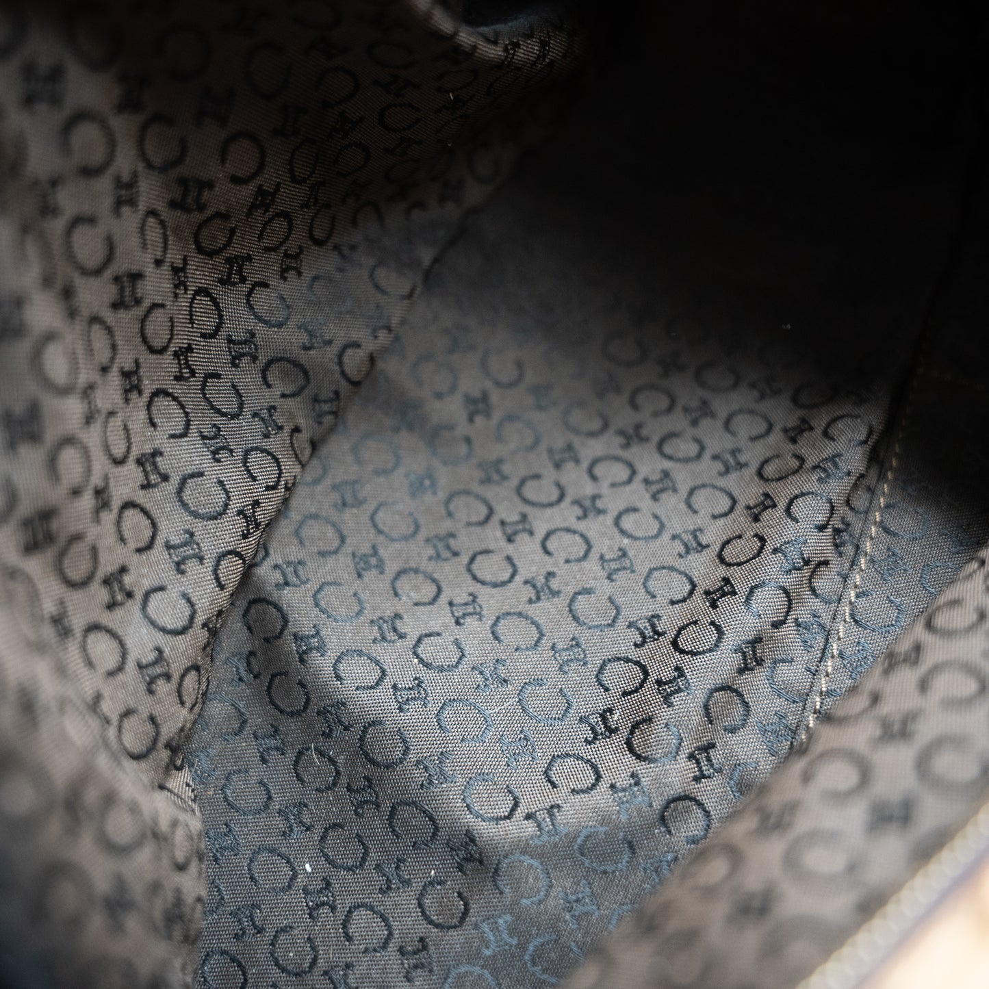 Celine Ponyhair Harako Logo Shoulder Bag Vintage Macadam