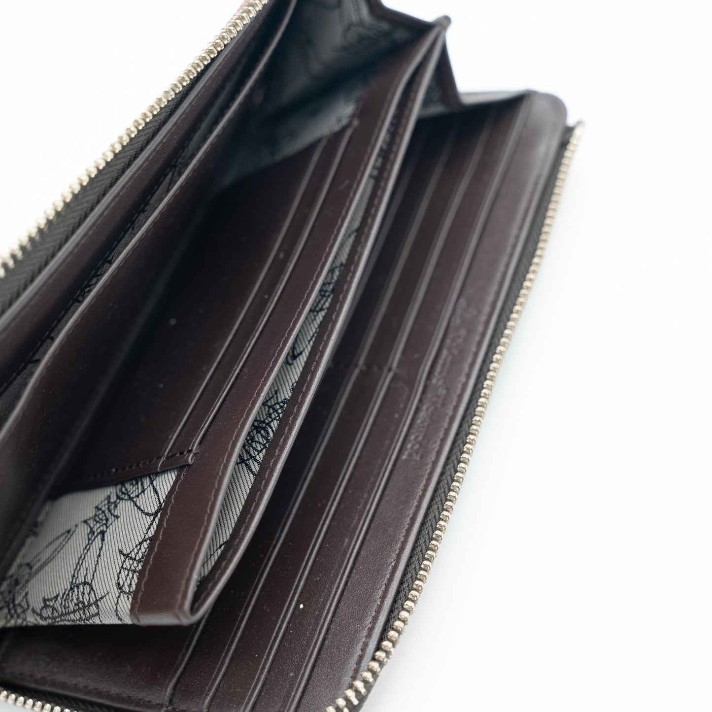 Vivienne Westwood Tartan Plaid Long Wallet