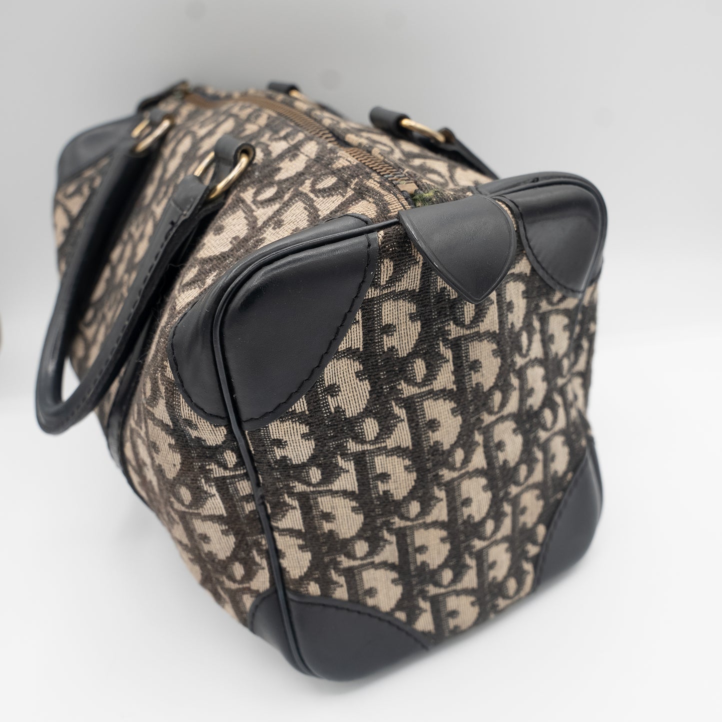 Christian Dior Trotter Mini Boston Handbag
