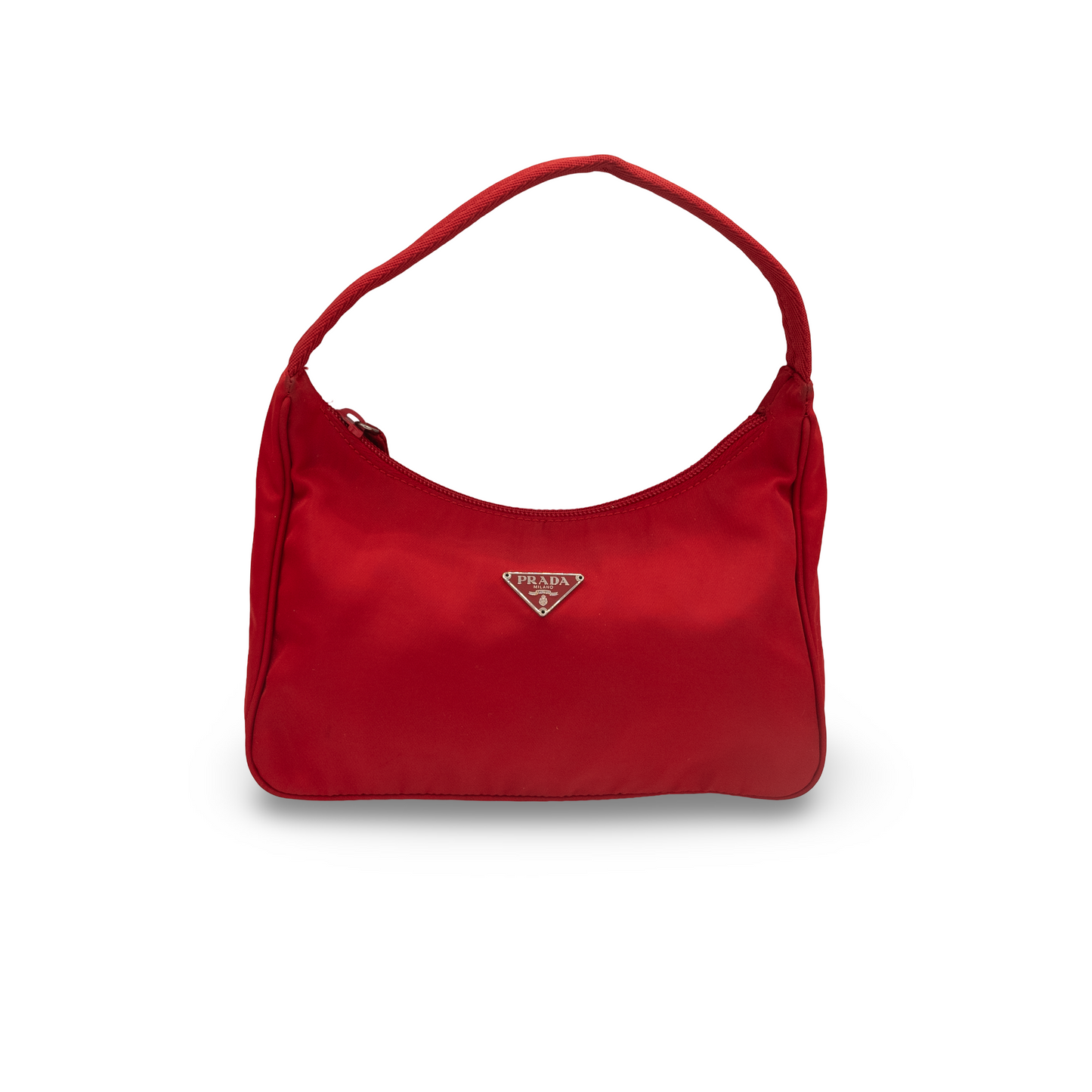 Prada Red Nylon Re Edition 2000 Hand Bag