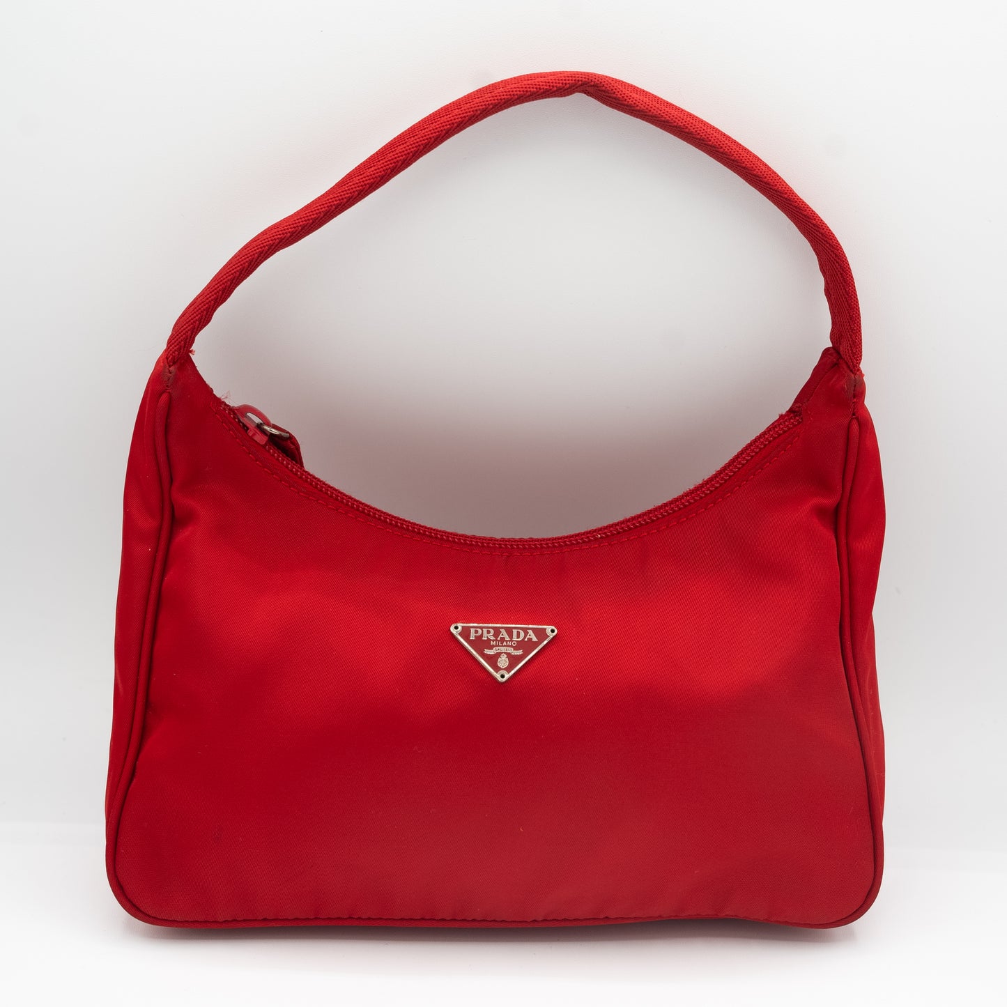 Prada Red Nylon Re Edition 2000 Hand Bag