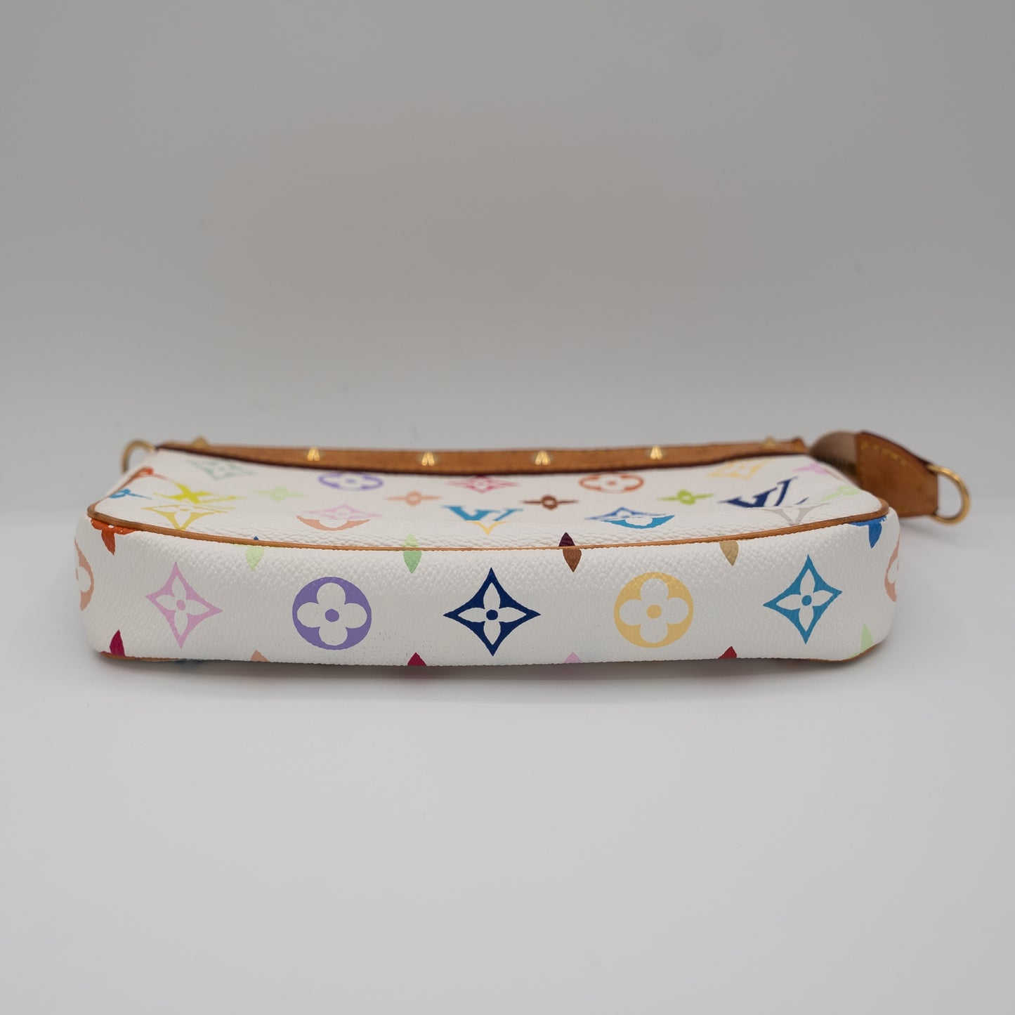 Louis Vuitton Vintage Takashi Murakami Collection Pochette Long Crossbody Strap