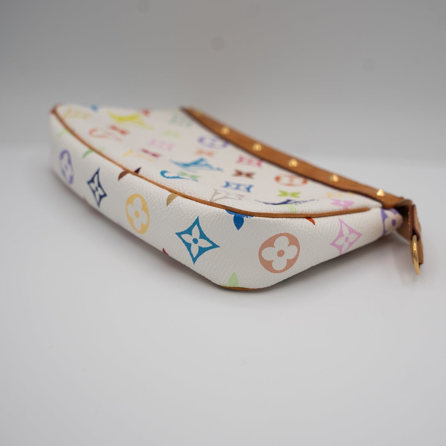 Louis Vuitton Vintage Takashi Murakami Collection Pochette Long Crossbody Strap