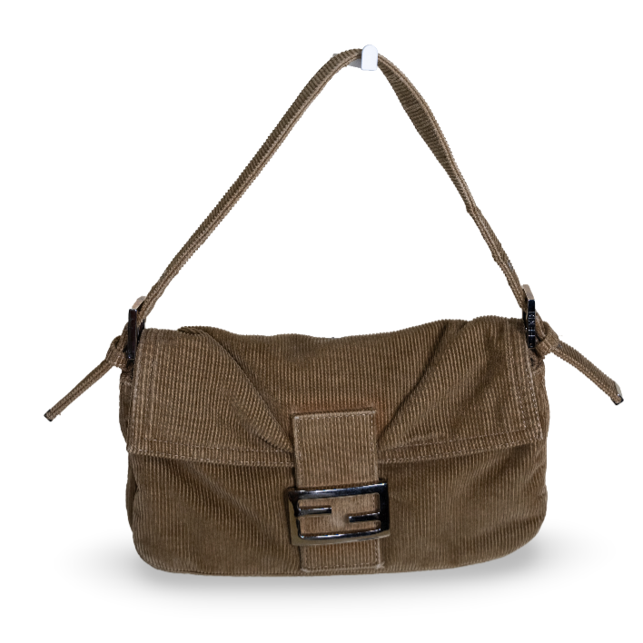 Fendi Baguette - Beige Corduroy