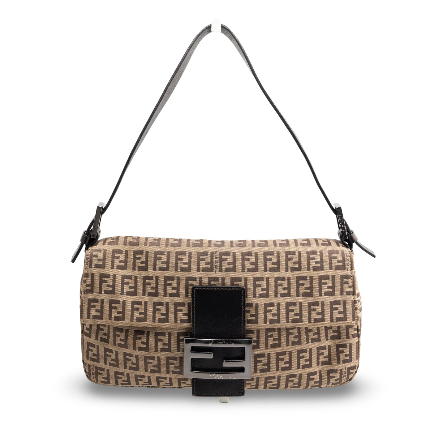 Fendi Canvas Monogram Baguette