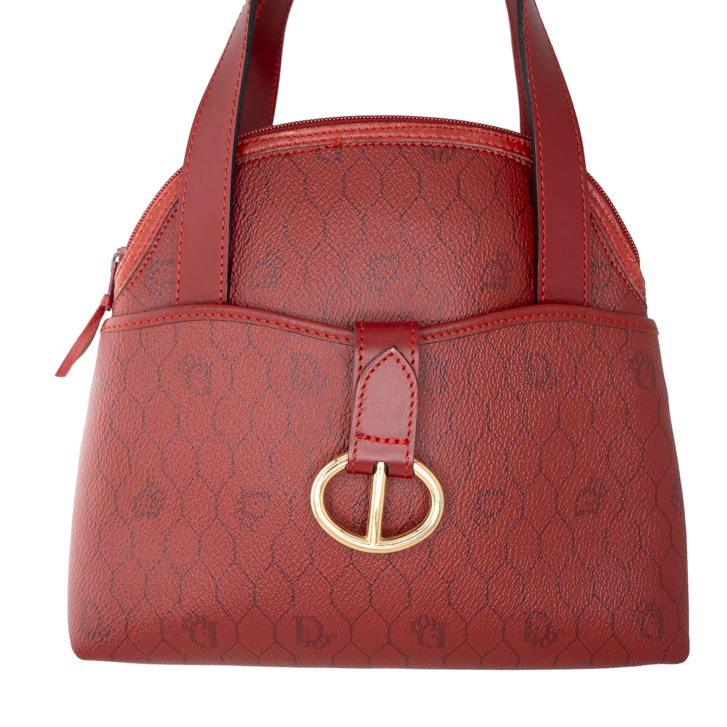 Christian Dior Vintage Red Mini Handbag