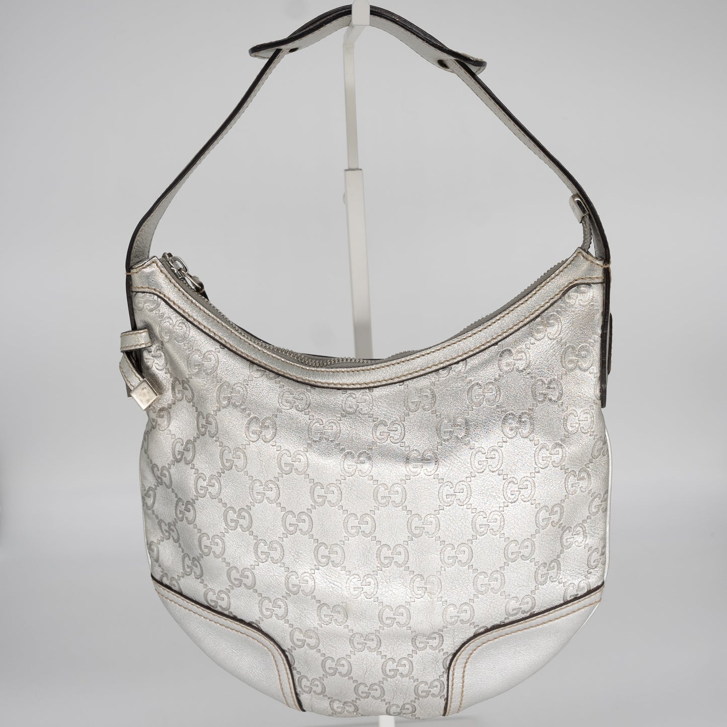 Gucci GG Metallic Guccisma Hobo Shoulder Bag