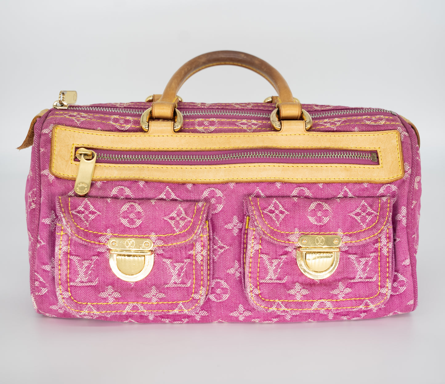 Louis Vuitton Neo Speedy Pink Denim Y2K