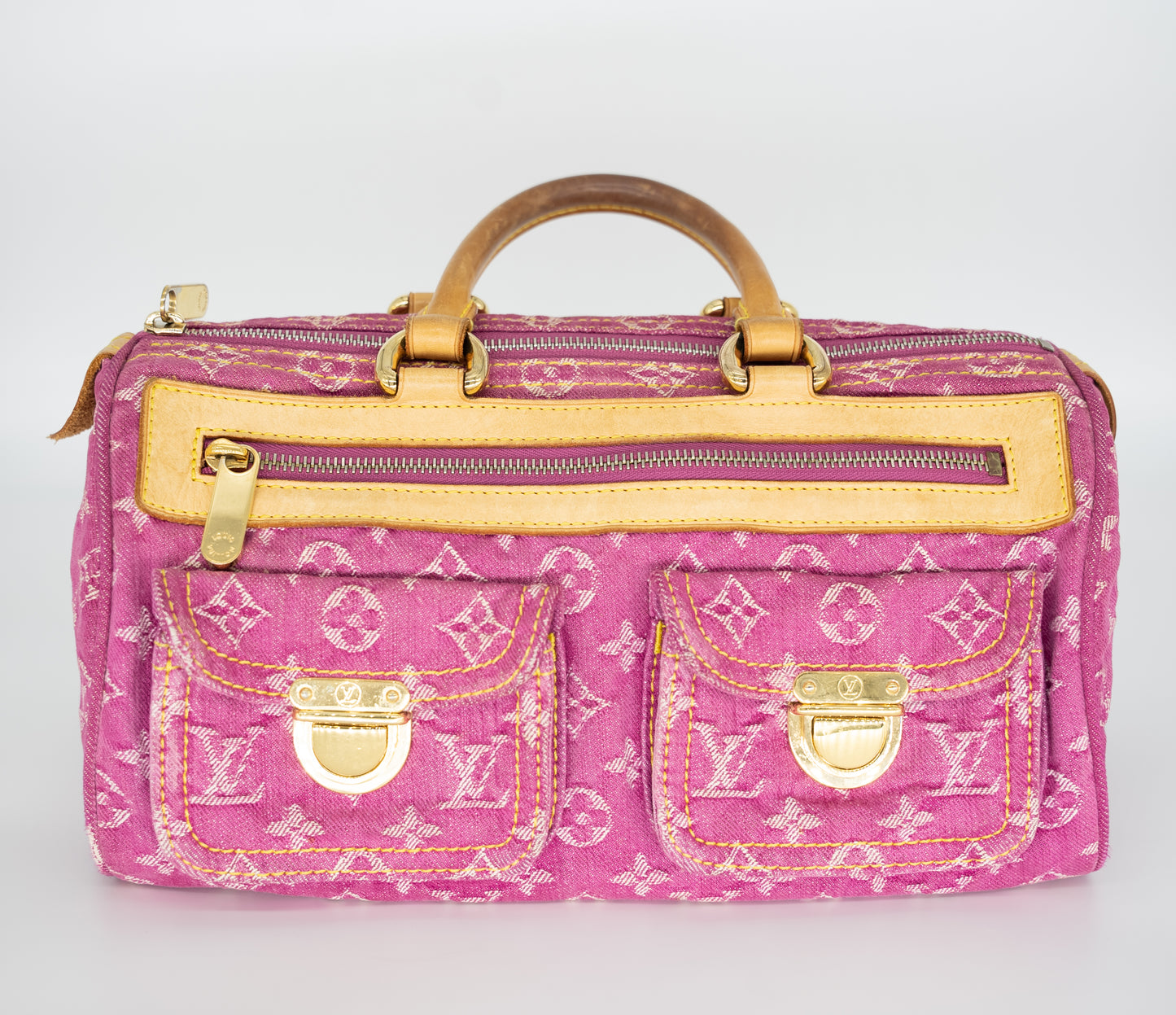 Louis Vuitton Neo Speedy Pink Denim Y2K