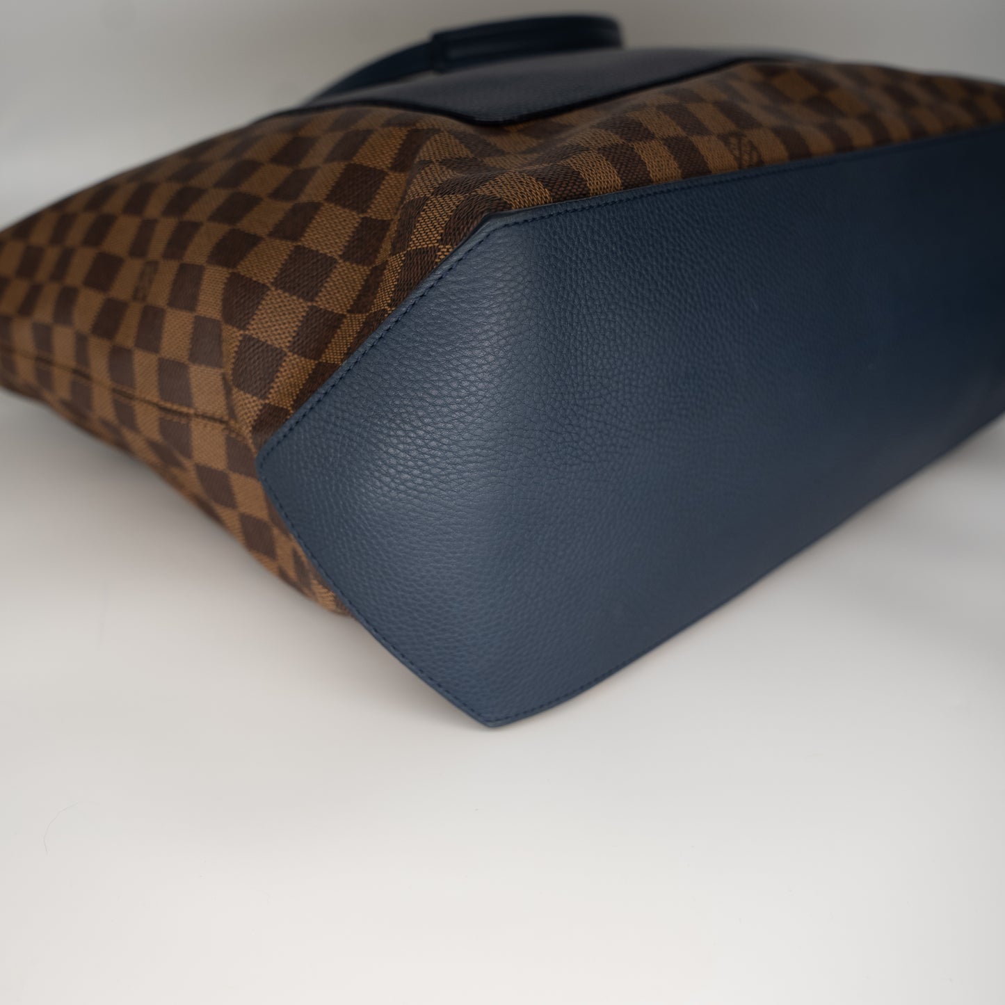 Louis Vuitton Damier Ebene Herald 2WAY Brown + Navy Tote
