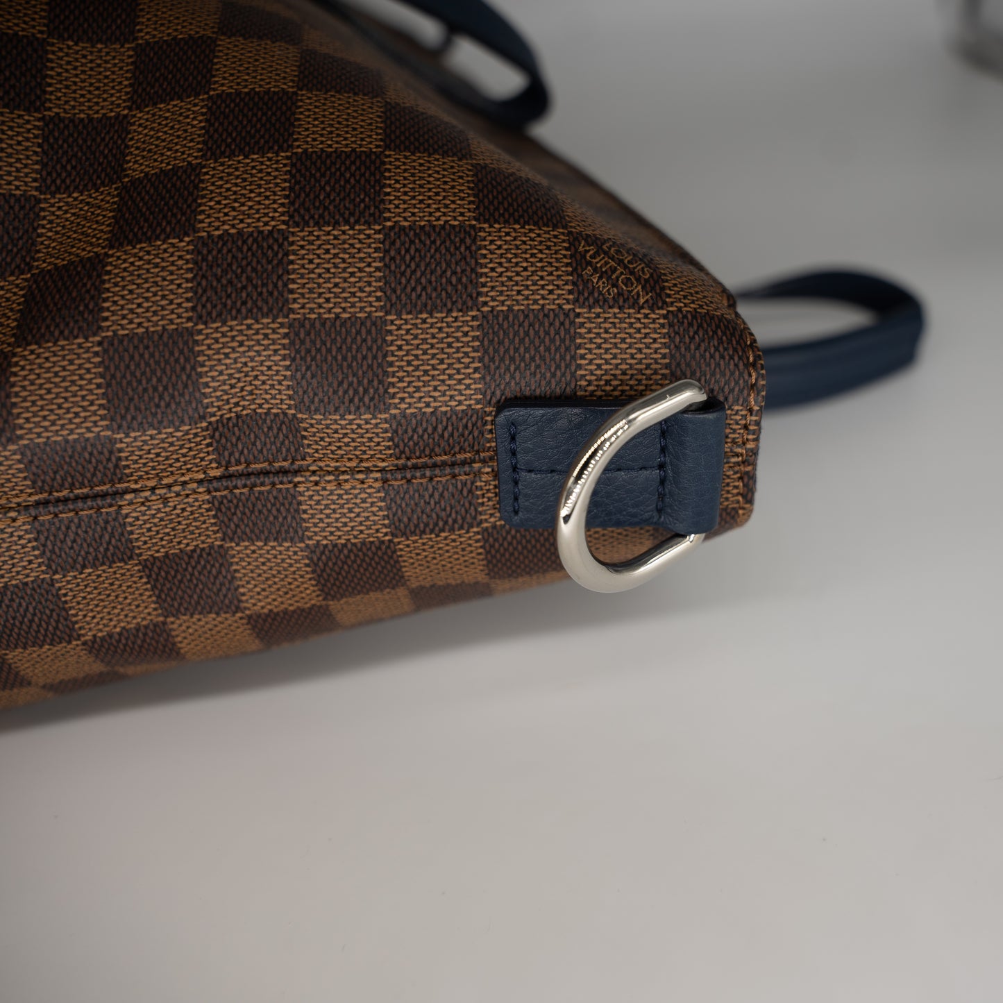 Louis Vuitton Damier Ebene Herald 2WAY Brown + Navy Tote