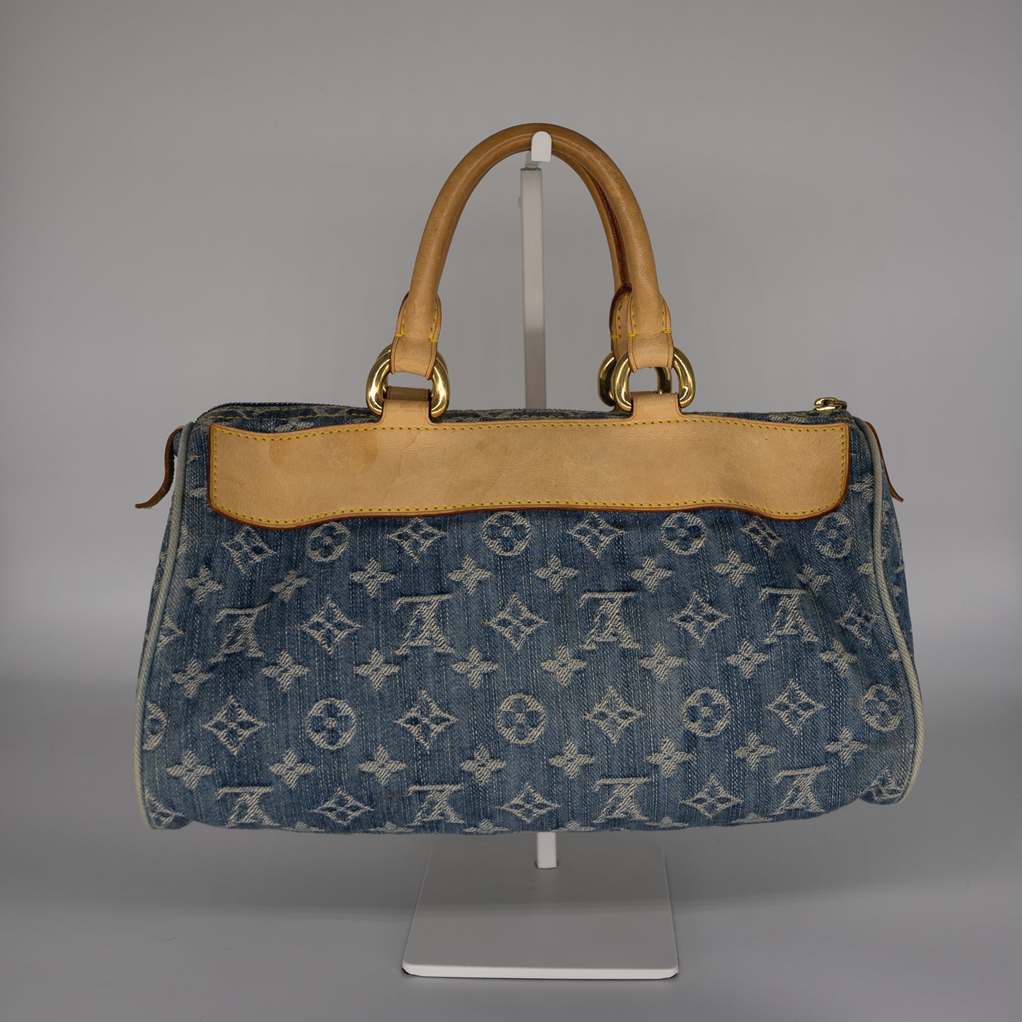 Louis Vuitton Neo Speedy Blue Denim Vintage