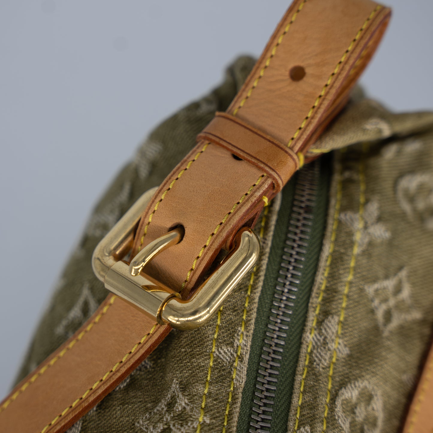 Louis Vuitton Baggy Denim Green Crossbody