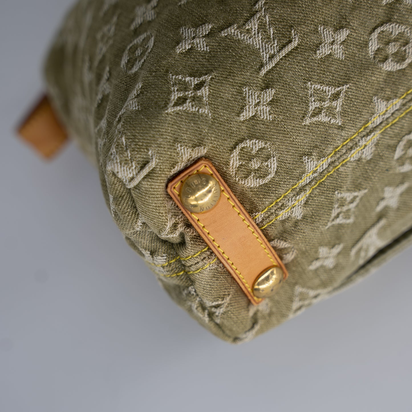 Louis Vuitton Baggy Denim Green Crossbody