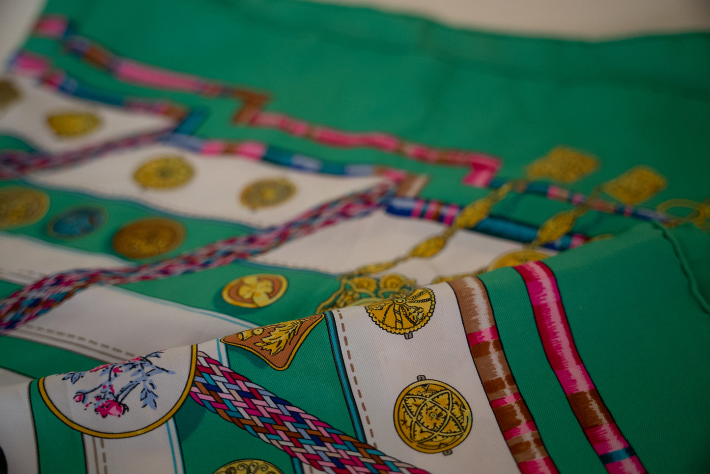 Hermes Silk Scarf - 100% Silk