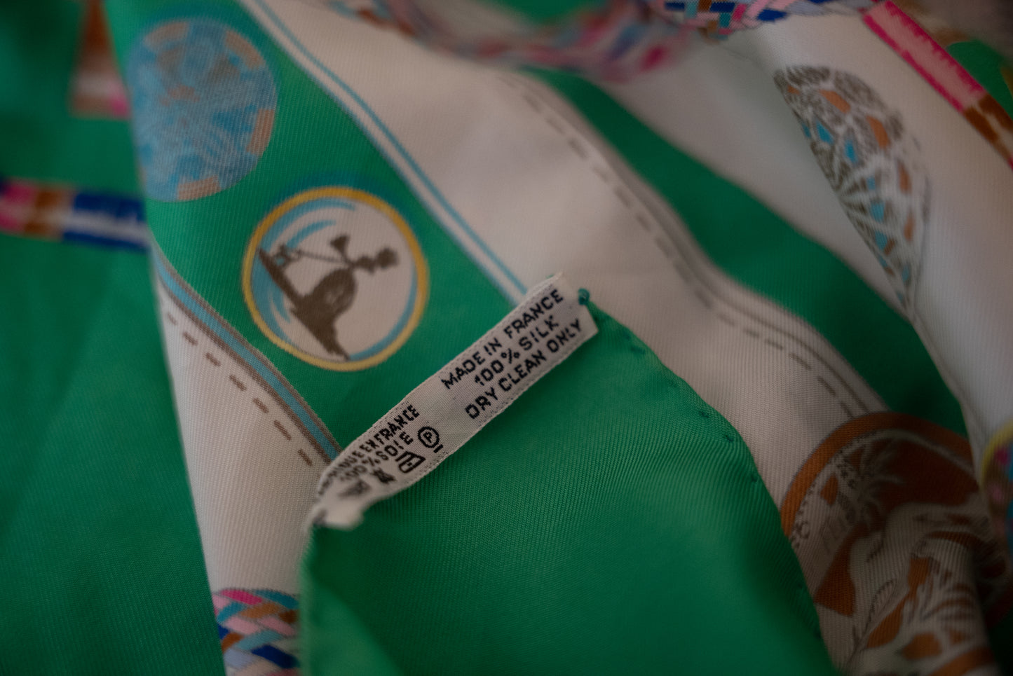 Hermes Silk Scarf - 100% Silk