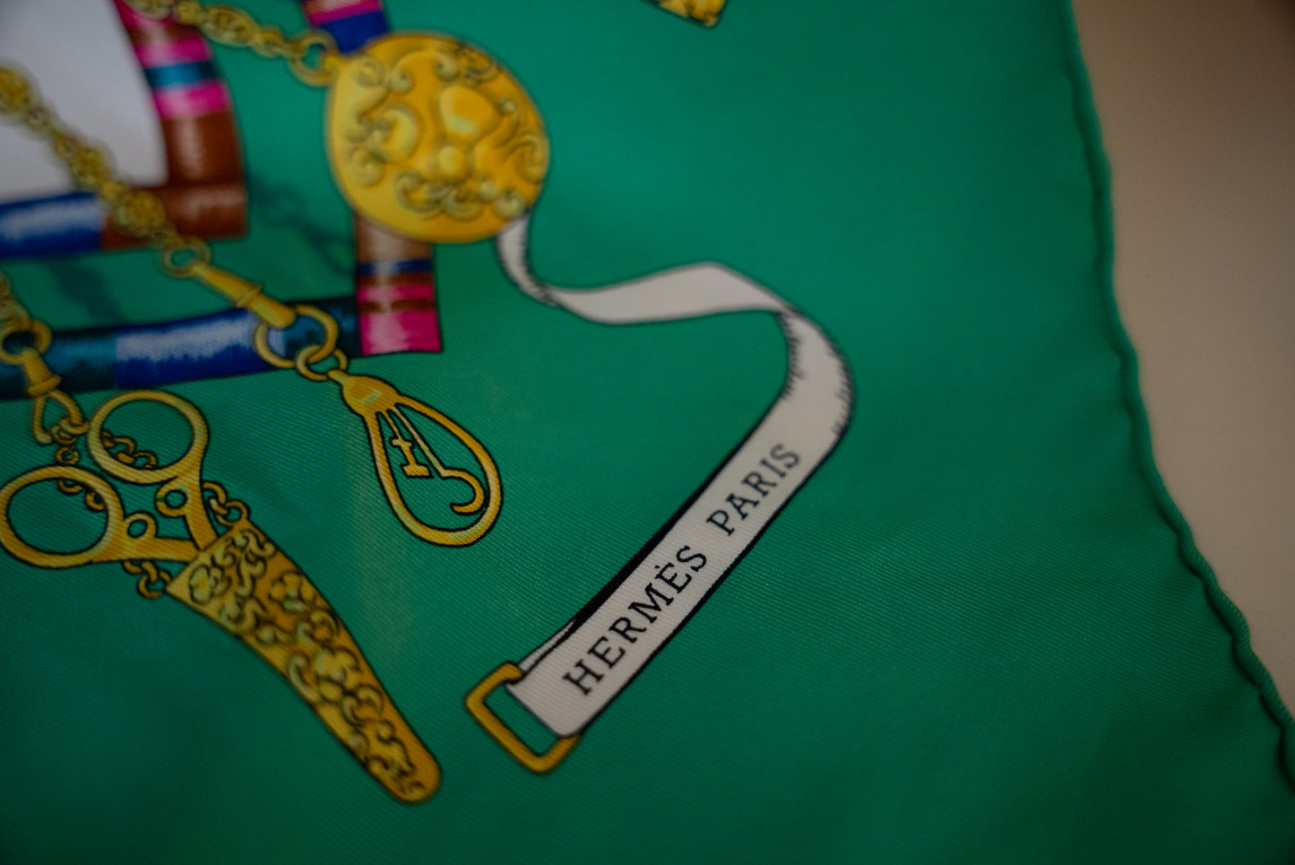 Hermes Silk Scarf - 100% Silk