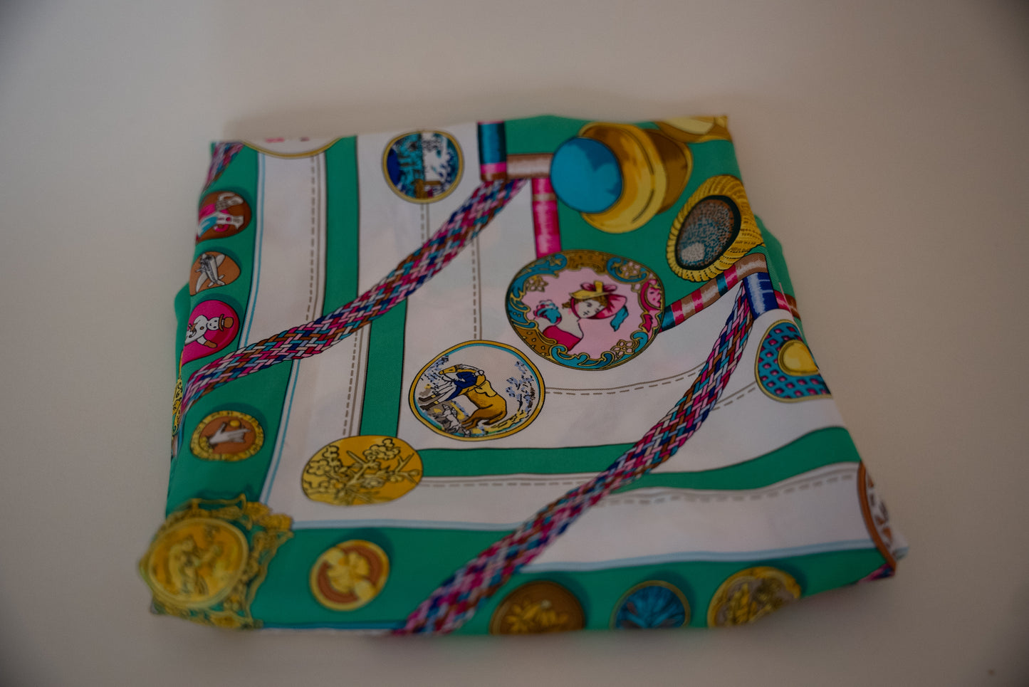 Hermes Silk Scarf - 100% Silk