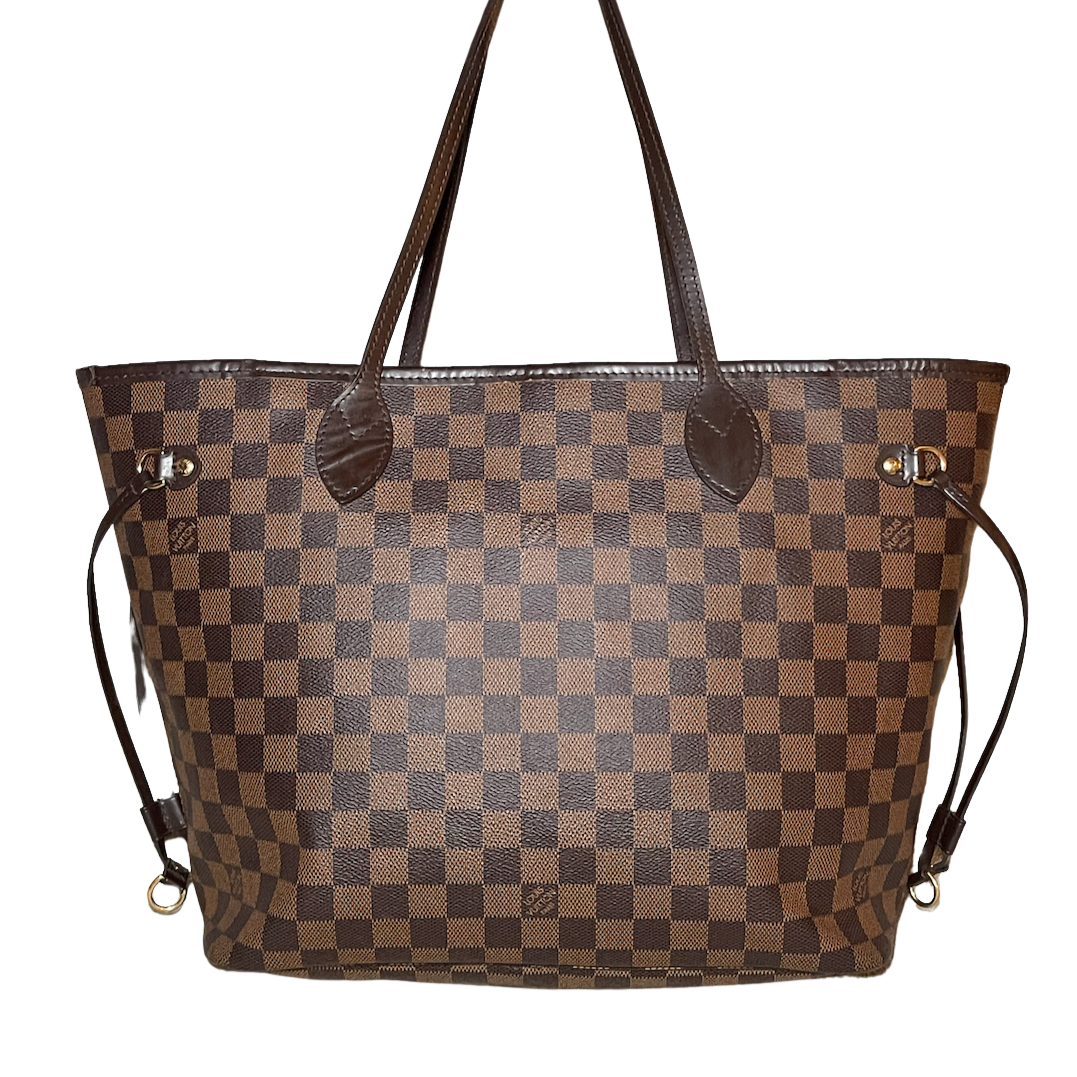 Louis Vuitton Damier Ebene Neverful MM Full Set