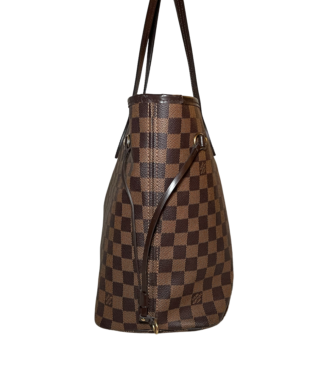 Louis Vuitton Damier Ebene Neverful MM Full Set
