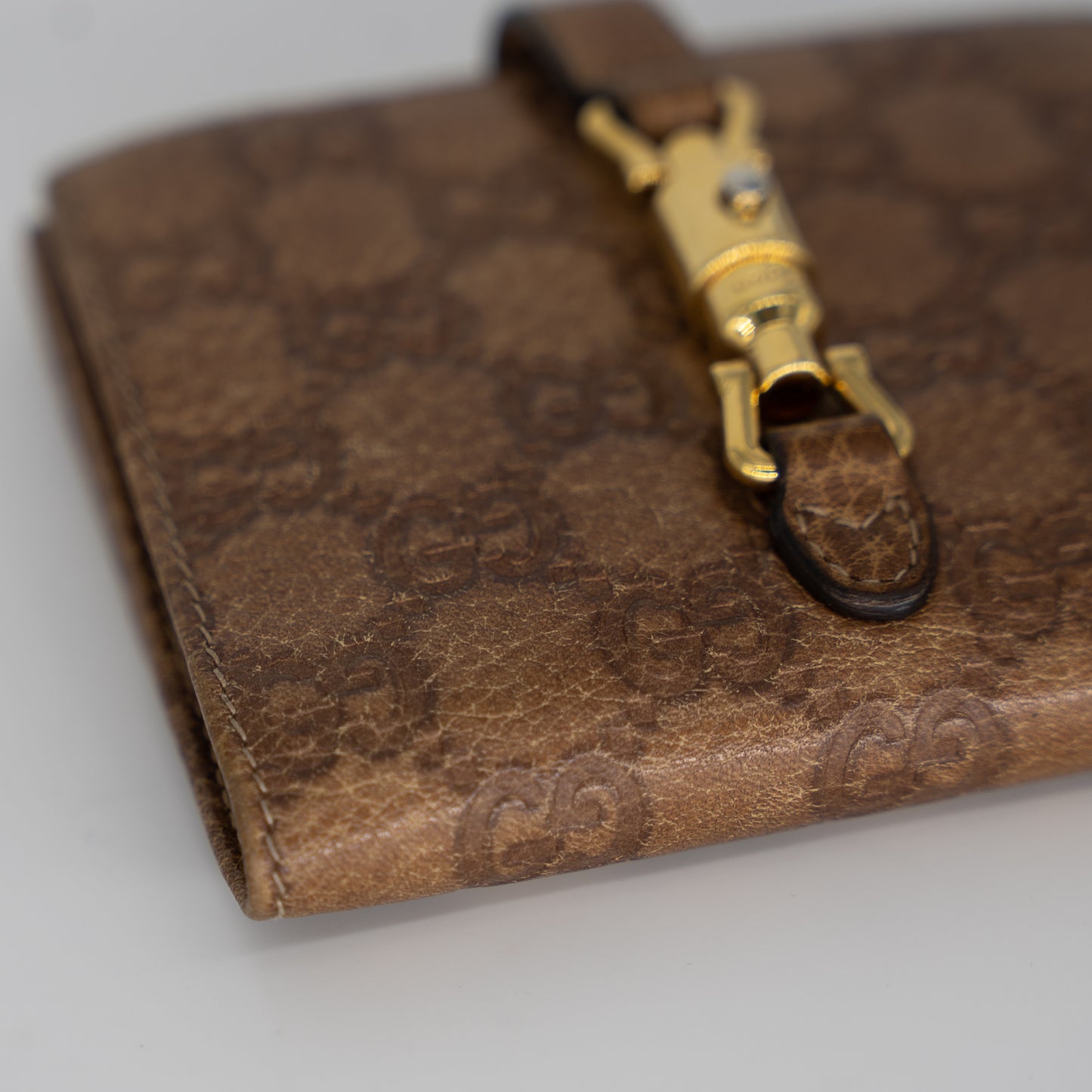 Gucci GG Leather Horsebit Wallet