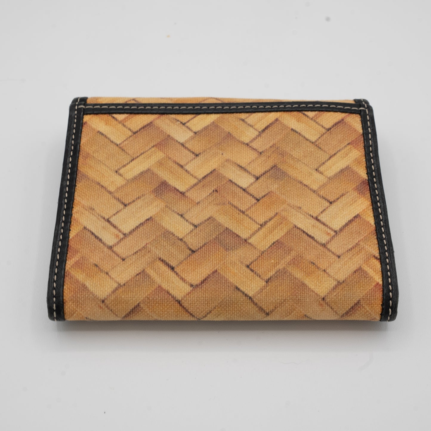 Vivienne Westwood Greek Wallet Basketweave Print SS 2000