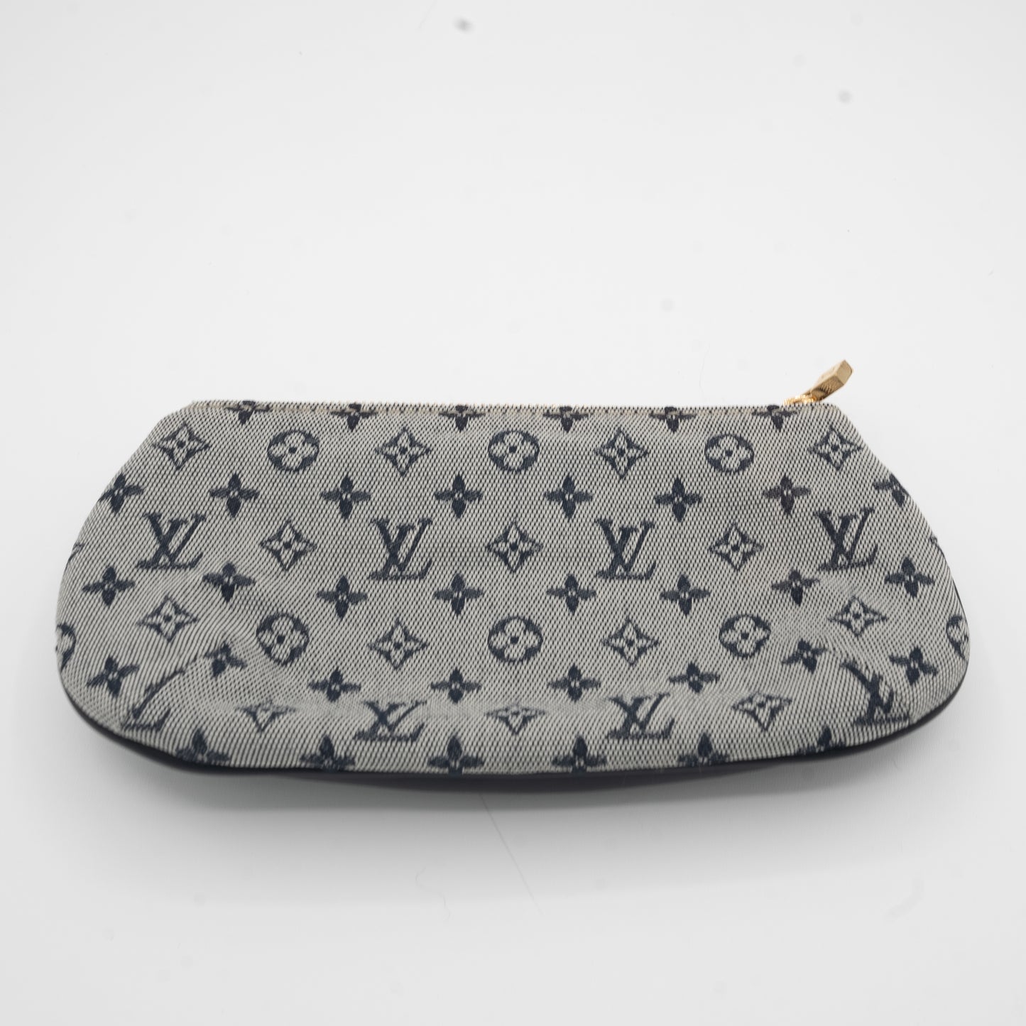 Louis Vuitton Mini Lin Anne Sophie Wallet Denim Leather