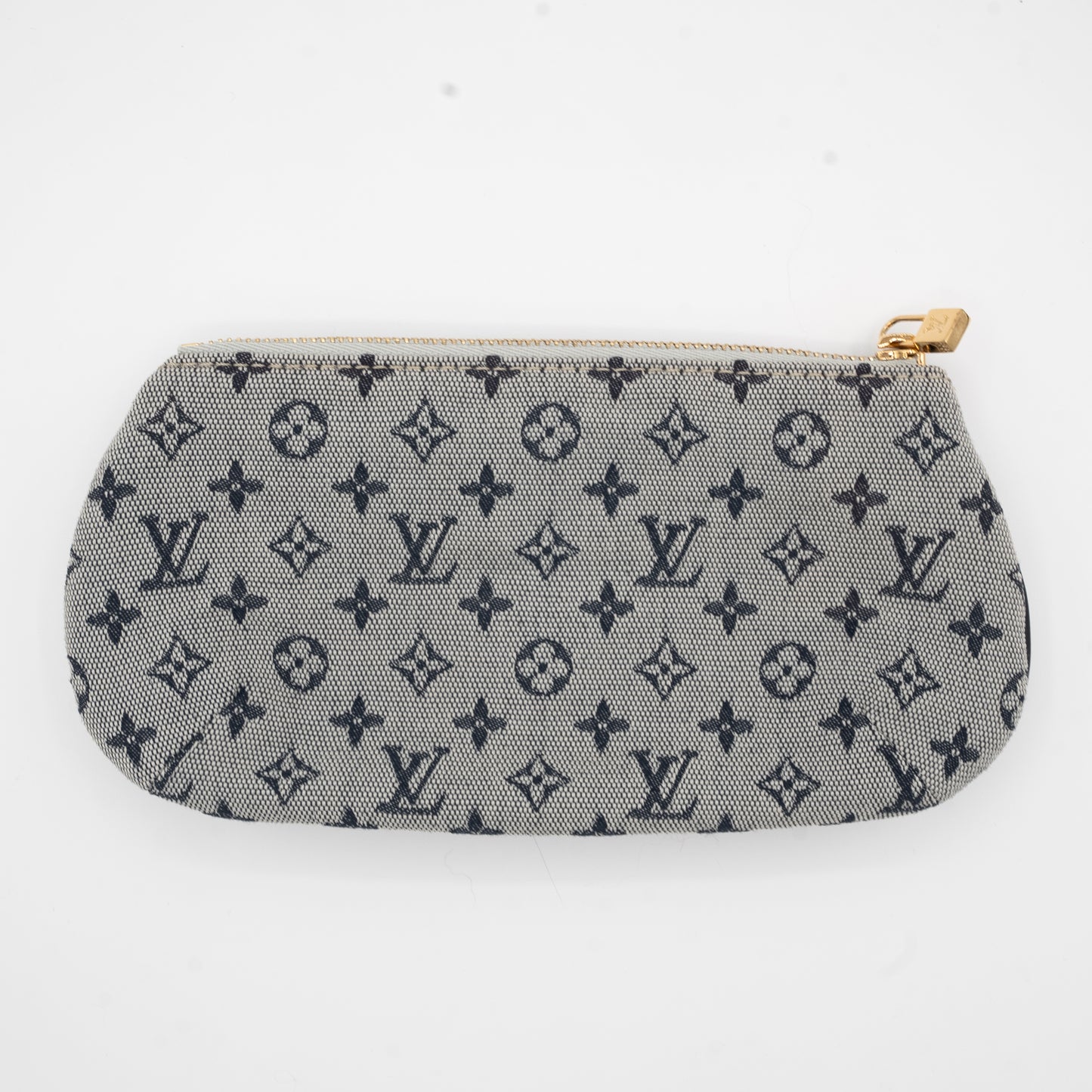 Louis Vuitton Mini Lin Anne Sophie Wallet Denim Leather