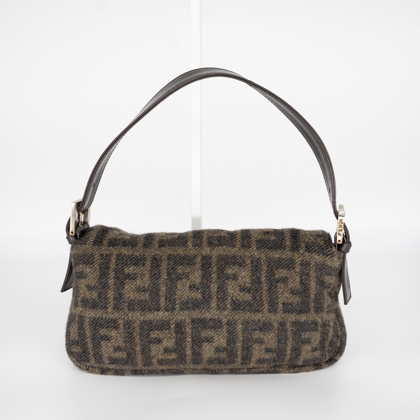 Fendi Baguette Wool Zucca