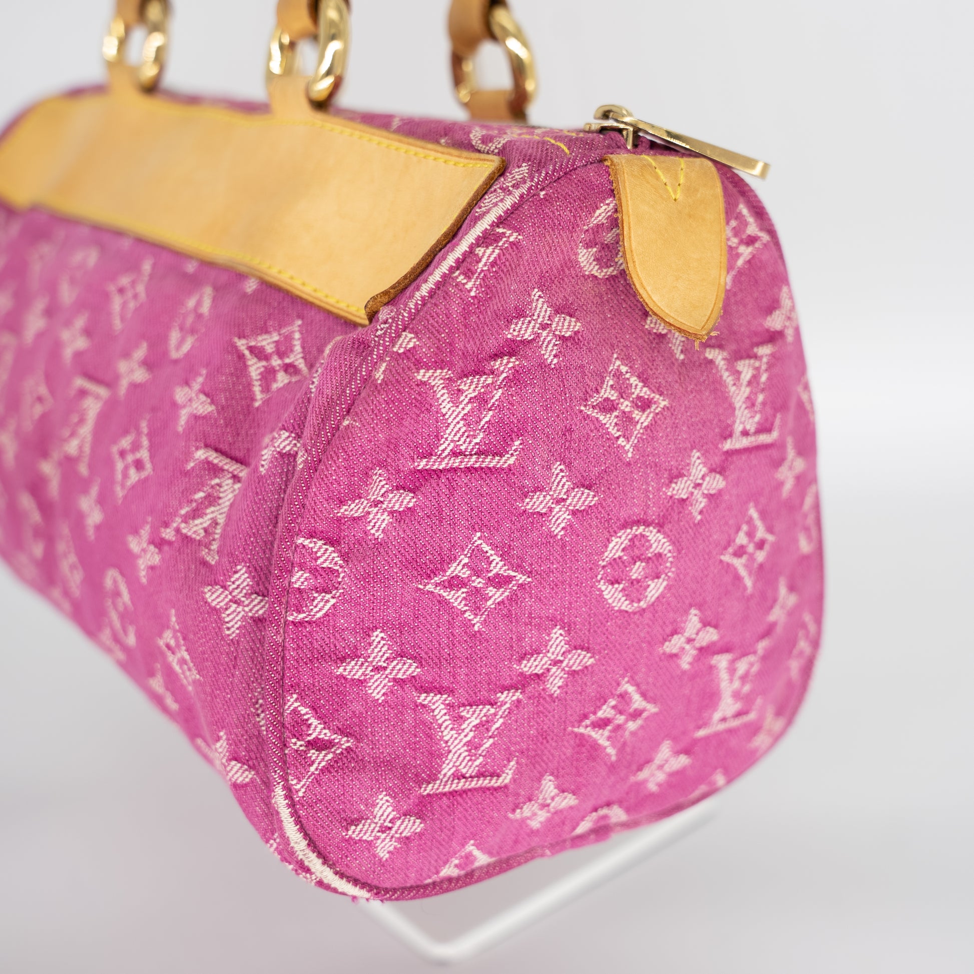 Louis Vuitton Neo Speedy Pink Denim Y2K