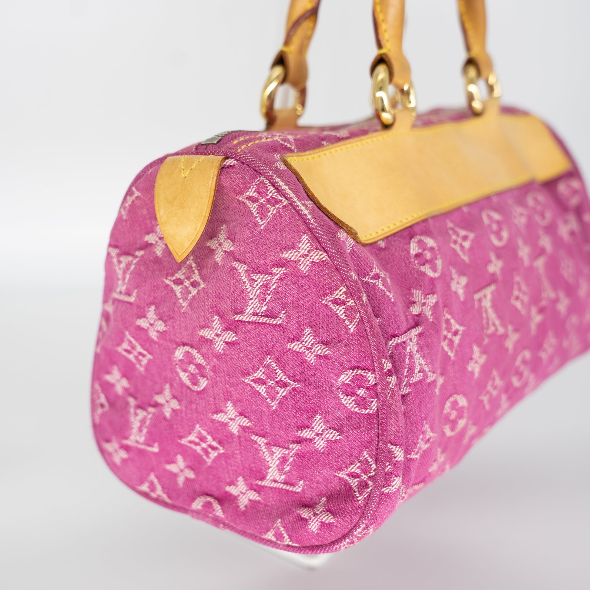 Louis Vuitton Neo Speedy Pink Denim Y2K